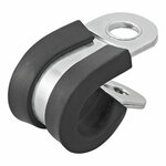 Kabelklemme 10 mm mit Gummischutz x10 stuck