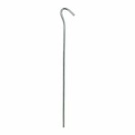 Zelthering 22cm Metall mit offener ose