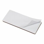 Reflektor orange 82x36mm selbstklebend