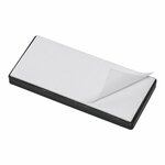 Reflektor orange 85x39mm selbstklebend mit Grundplatte