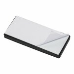 Reflektor rot 85x39mm selbstklebend mit Grundplatte