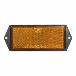 Reflektor orange 104x40mm Schraubmontage
