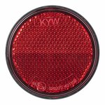 Reflektor rot 60mm mit Bolzen 5mm