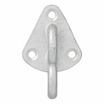 Metallseilhaken mit ose 70 x 45 mm