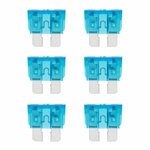 Standard 15A blaue Flachsicherungen  6 Stuck