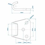 Gegenstuck zum Spannschloss SPP Z-11A