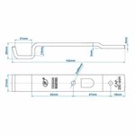 Gegenstuck zum Spannschloss SPP Z-05A