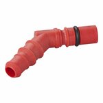 Schlauchverbinder mit O-Ring fur 10 12 mm Schlauche rot