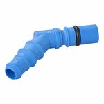 Schlauchverbinder mit O-Ring fur 10 12 mm Schlauche blau