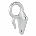 Metallseilhaken mit ose 70 x 40 mm