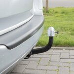 Anhangerkupplungskappe Chrom mit Schloss