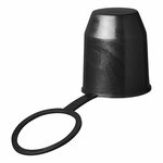 Anhangerkupplungskappe Kunststoff mit Ring