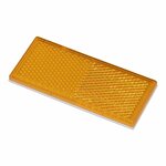 Reflektor orange 82x36mm selbstklebend 2 Stuck