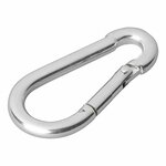 Metall Karabinerhaken 5x50mm 2 Stuck