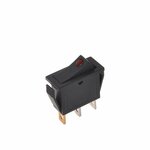 Wippschalter LED rot 12V 24V-max. 10A