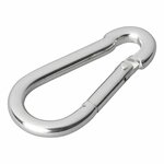 Karabinerhaken Metall 6x60mm 2 Stuck