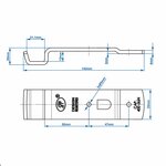 Gegenstuck zum Spannschloss SPP Z-02A