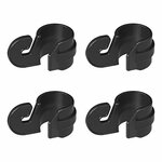 Zeltclip 19-22mm mit Haken 4 Stuck