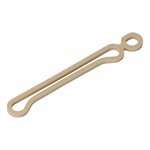 Faltbares Anhangerfenstergummi mit Doppelose - Set mit 10 Stuck
