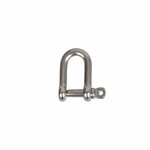 D-Schakel kurz 4mm  A4 Edelstahl AISI 316  750 daN