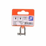 D-Schakel kurz 4mm  A4 Edelstahl AISI 316  750 daN