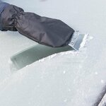 Eiskratzer mit Handschuh Fleece