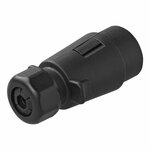 7-poliger PVC-Stecker mit Kabelschuhanschluss