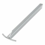 Zelthering 30 cm Stahl verzinkt T-Profil