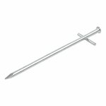 Felsnadel 17cm Metall mit angeschweißtem Querstift 6 Stuck im Polybeutel