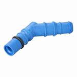 Schlauchverbinder mit O-Ring fur 10 12 mm Schlauche blau