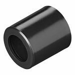 Abflussrohrreduzierstuck  dia 28 mm auf  dia 17 mm PE schwarz