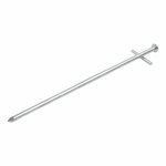 Felsnadel 23cm Metall mit angeschweißtem Querstift 6 Stuck im Polybeutel