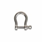 Kurzer Harfenverschluss 6mm  A4 Edelstahl AISI 316  1.500 daN