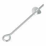 Schuhklammer 39 cm Stahl verzinkt mit ose