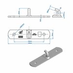Gegenstuck zum Spannverschluss SPP Z-03