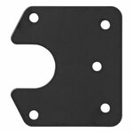 Steckdosenleistenhalter aus Metall 9 4 x 8 7 cm