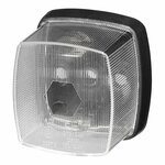 Begrenzungsleuchte weiß 65x60mm PM