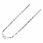 Bodenanker 30 cm Stahl verzinkt U-Profil