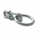 Einsteckbeschlag doppelt mit Ring rund