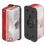 Breite Licht rot weiß 92x42mm
