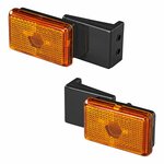 Seitenmarkierungsleuchte orange 110x45x51mm