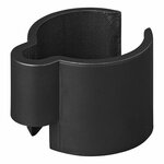 Kabelclip schwarz 22-32mm - Set mit 8 Stuck