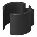 Kabelclip schwarz 22-32mm - Set mit 8 Stuck