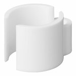 Kabelclip weiß 22-32mm - Set mit 8 Stuck