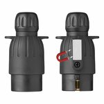 7-poliger PVC-Stecker mit Magnet