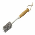Flaschenburste Silikon 31 5 cm Durchmesser 5 cm x 7 5 cm Bambus