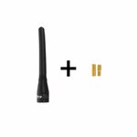 Autoantenne 10cm inkl. M5 M6 Adapter
