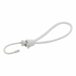 Zeltspanner elastisch weiß mit Haken 4 Stuck