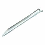 Zelthering 22cm Metall halbrund 10 Stuck im Polybeutel