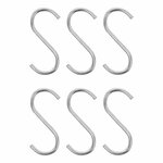 S-Haken  dia 4mm 6cm 6 Stuck